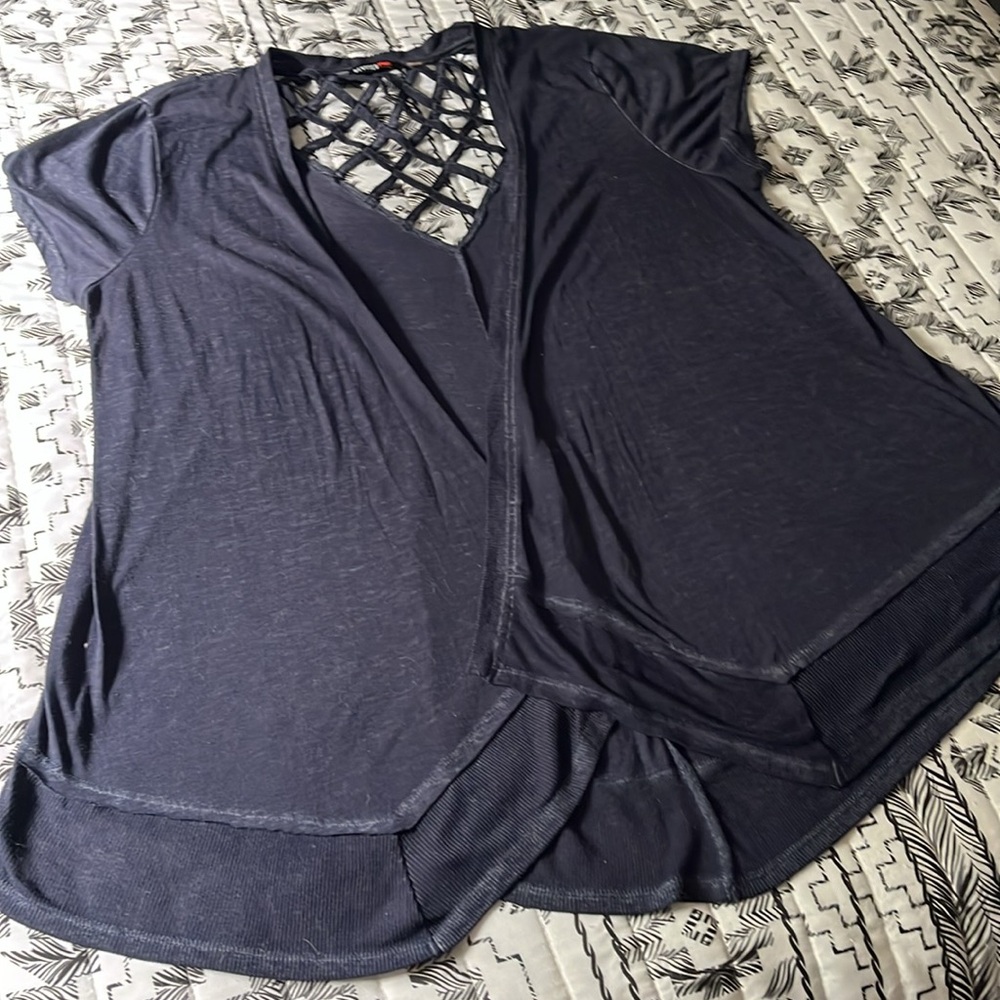 Devoted Short Sleeve Cardigan Size 1X
